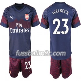 Fußballtrikots Arsenal Danny Welbeck 23 Kinder Auswärts Trikotsatz 2018-2019